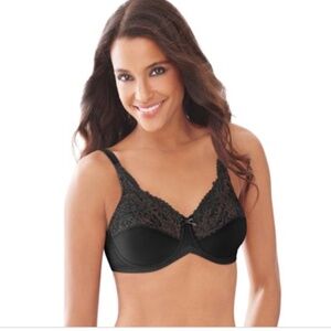 Lilyette by Bali Minimizer Comfort Lace Underwire Bra 428